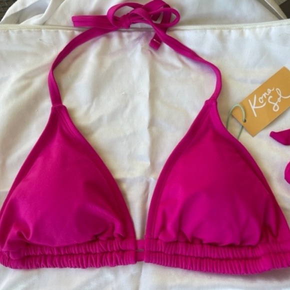 BODY GLOVE BELTED BIKINI BOTTOM w KONA SOL MATCHING TOP NWT READ - Picture 2 of 10